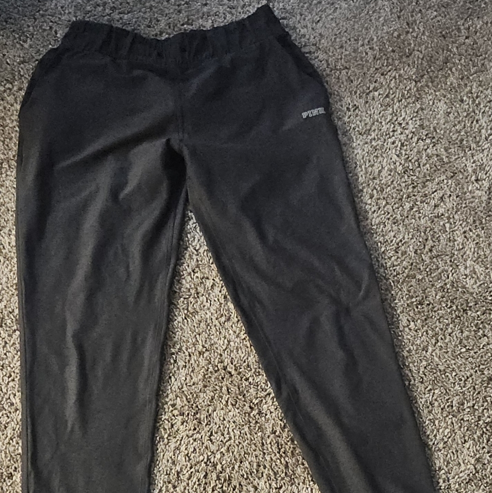 PINK Victoria's Secret Grey Black Joggers